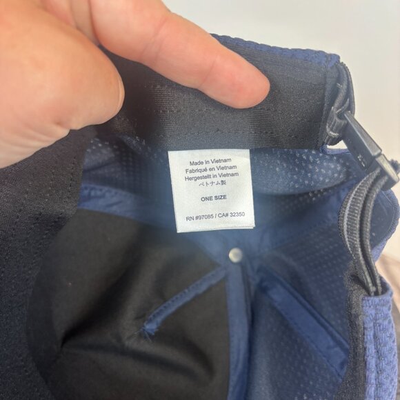 Outdoor Research Performance Hat Alpine Adjustable Strapback Navy One Size - Picture 6 of 6